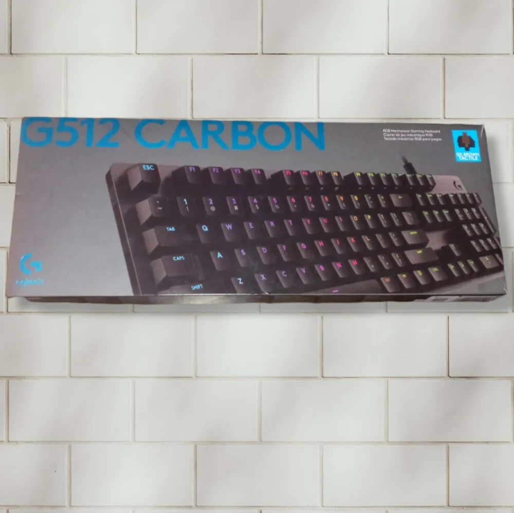 Logitech G512 Carbon Light Sync RGB Mechanical Gaming Keyboard W/USB